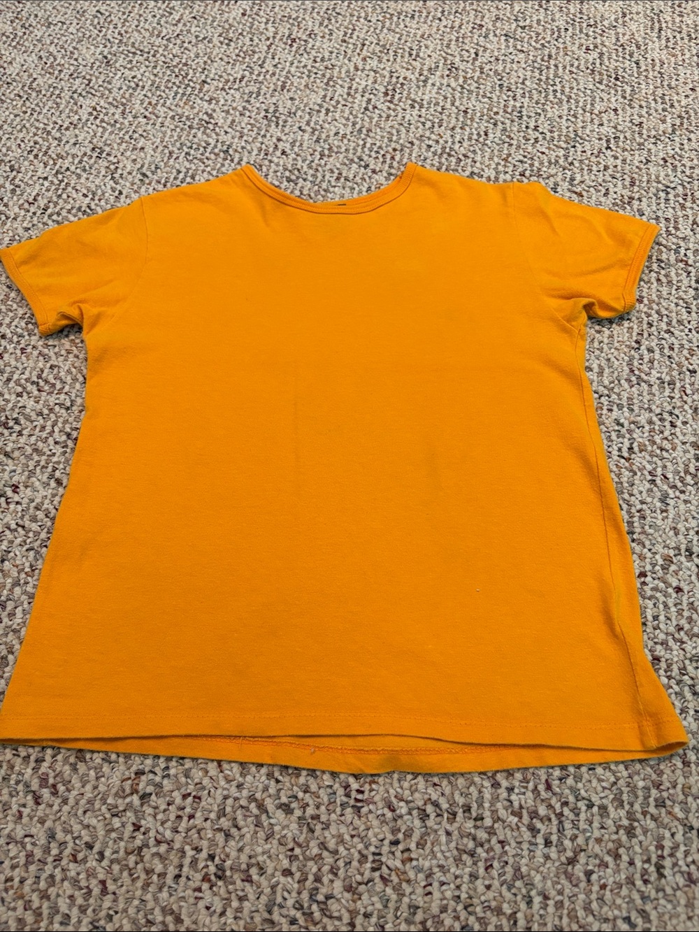Honors Kids Orange Cotton Tee. Size 10/12
